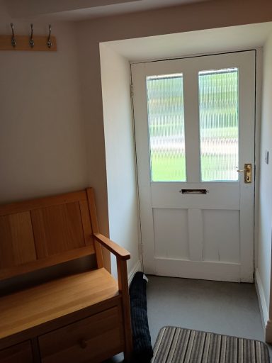Front entrance door.